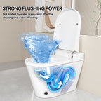 Unique Smart Toilet with Integrated Bidet
