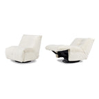 Rearden 35.5" Swivel Glider Manual Recliner Gaming Lounge Chair