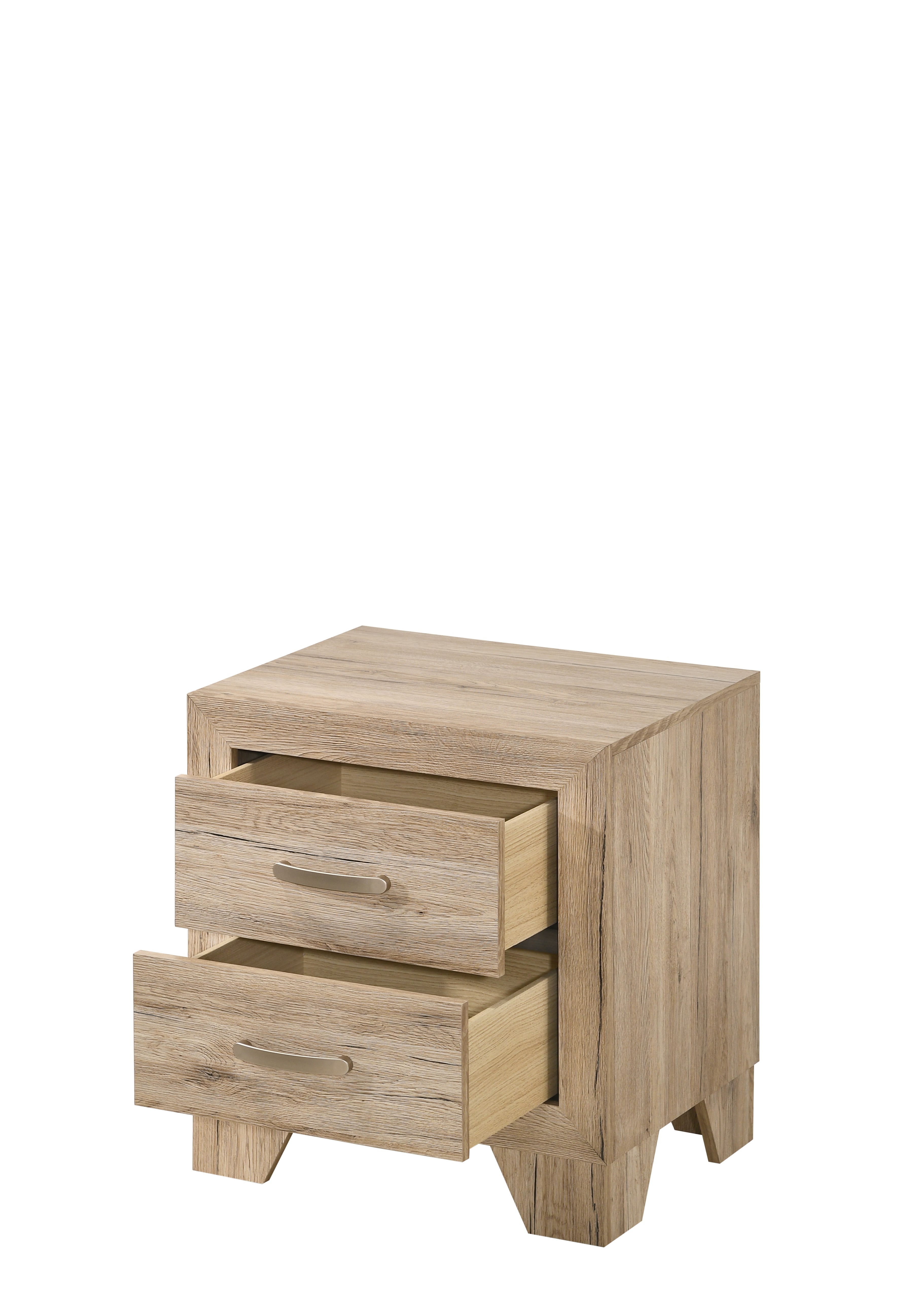 Miquell Natural-Finished Nightstand