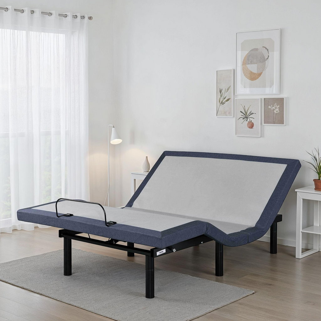 Full Adjustable Bed Base with Head and Foot Position Adjustments