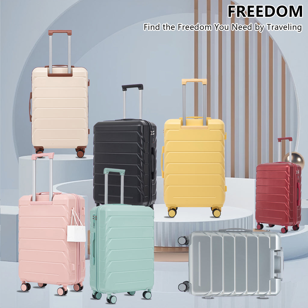 HIFINE TOURIST 20"/24"/28" 3 pcs/set in ABS Spinner Wheel Luggage