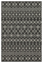 Sunshine Anthracite Indoor/Outdoor Area Rug 2'7" x 7'3"