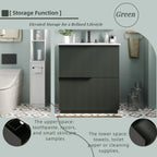 30" Bathroom Vanity with Ceramic Sink and Full-Extension Drawers