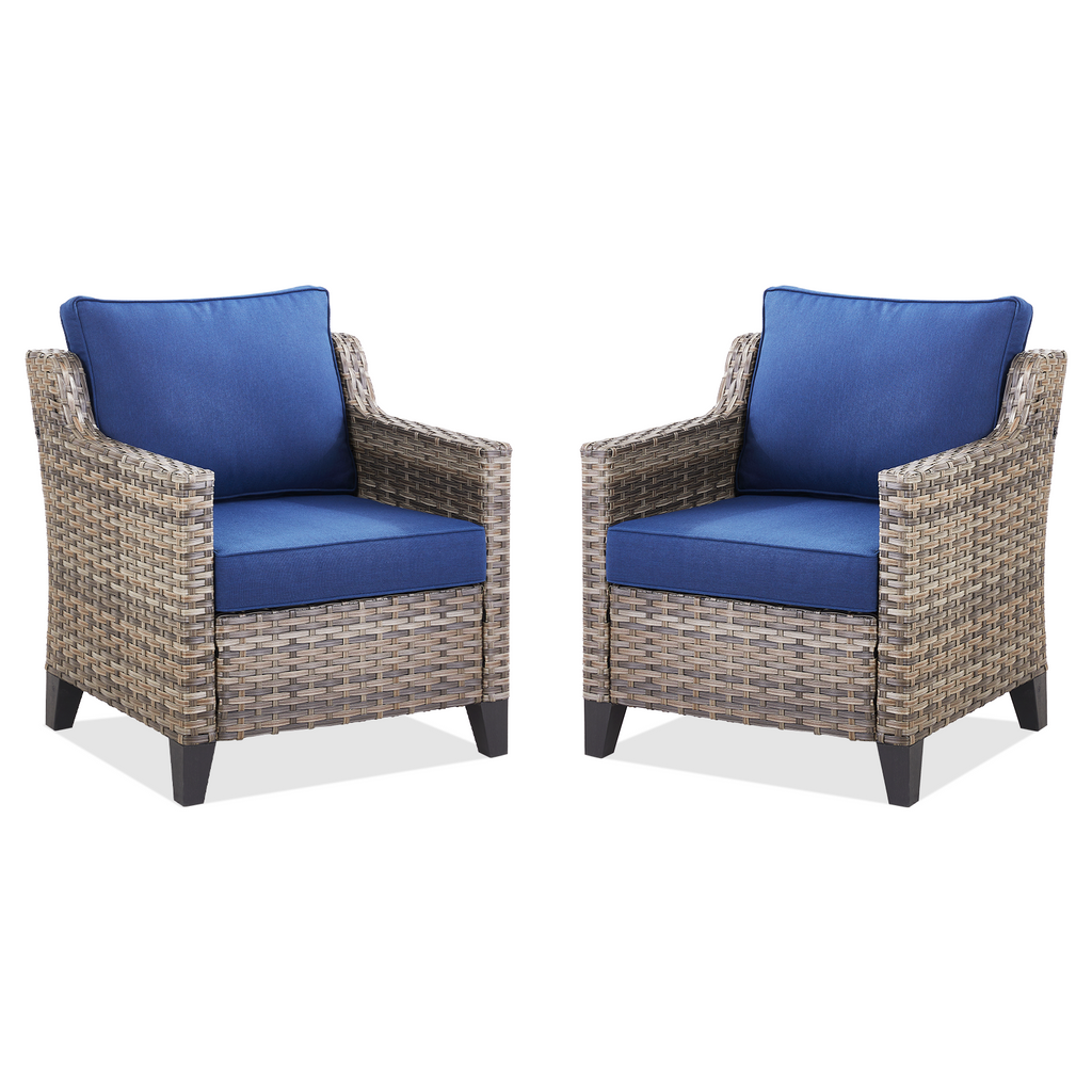 Outdoor Patio Arm Chairs Set of 2