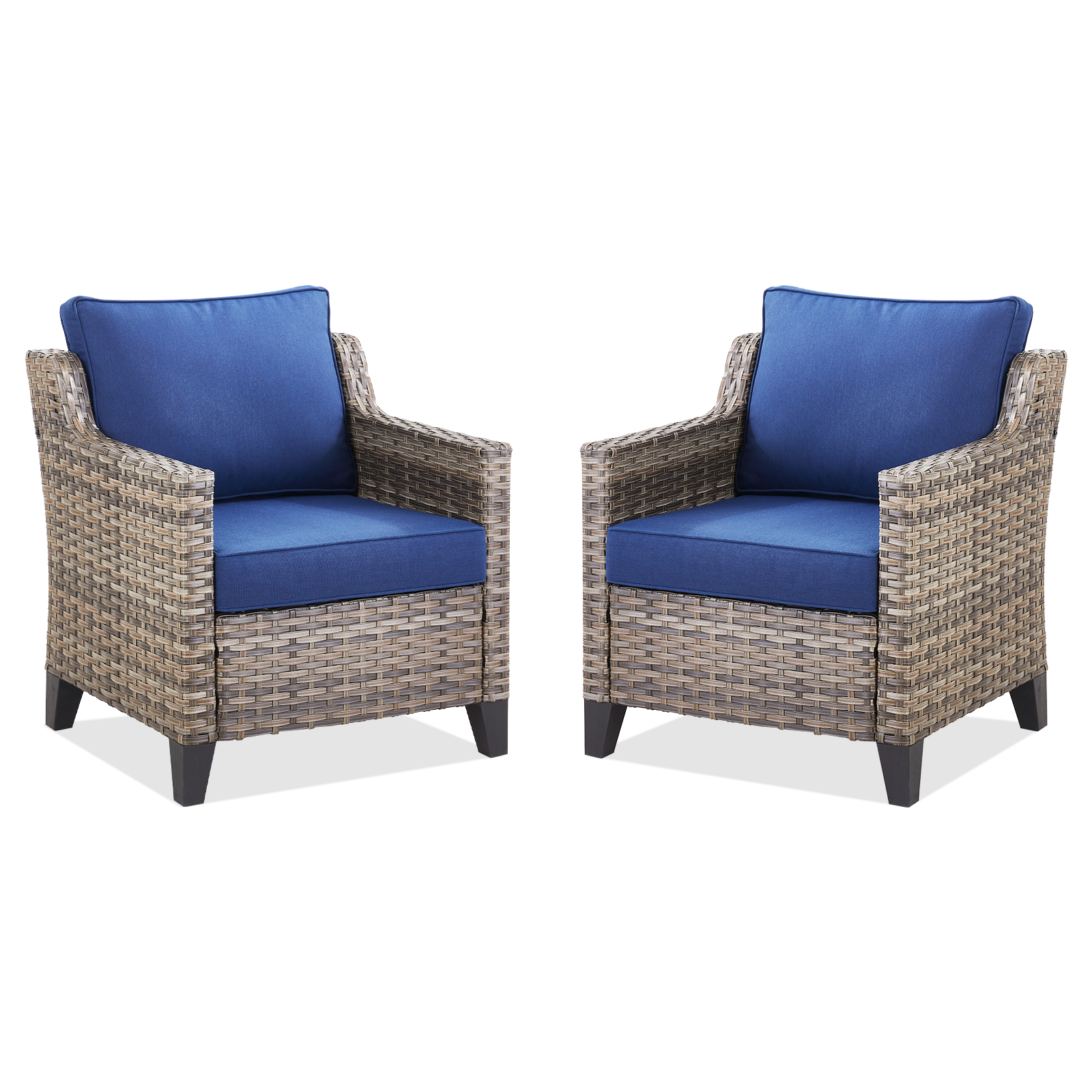 Outdoor Patio Arm Chairs Set of 2
