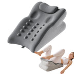Ergonomic 27° Memory Foam Support Pillow for Couples