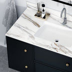 43 Inch Marble Vanity Top with Undermount Rectangular Sink