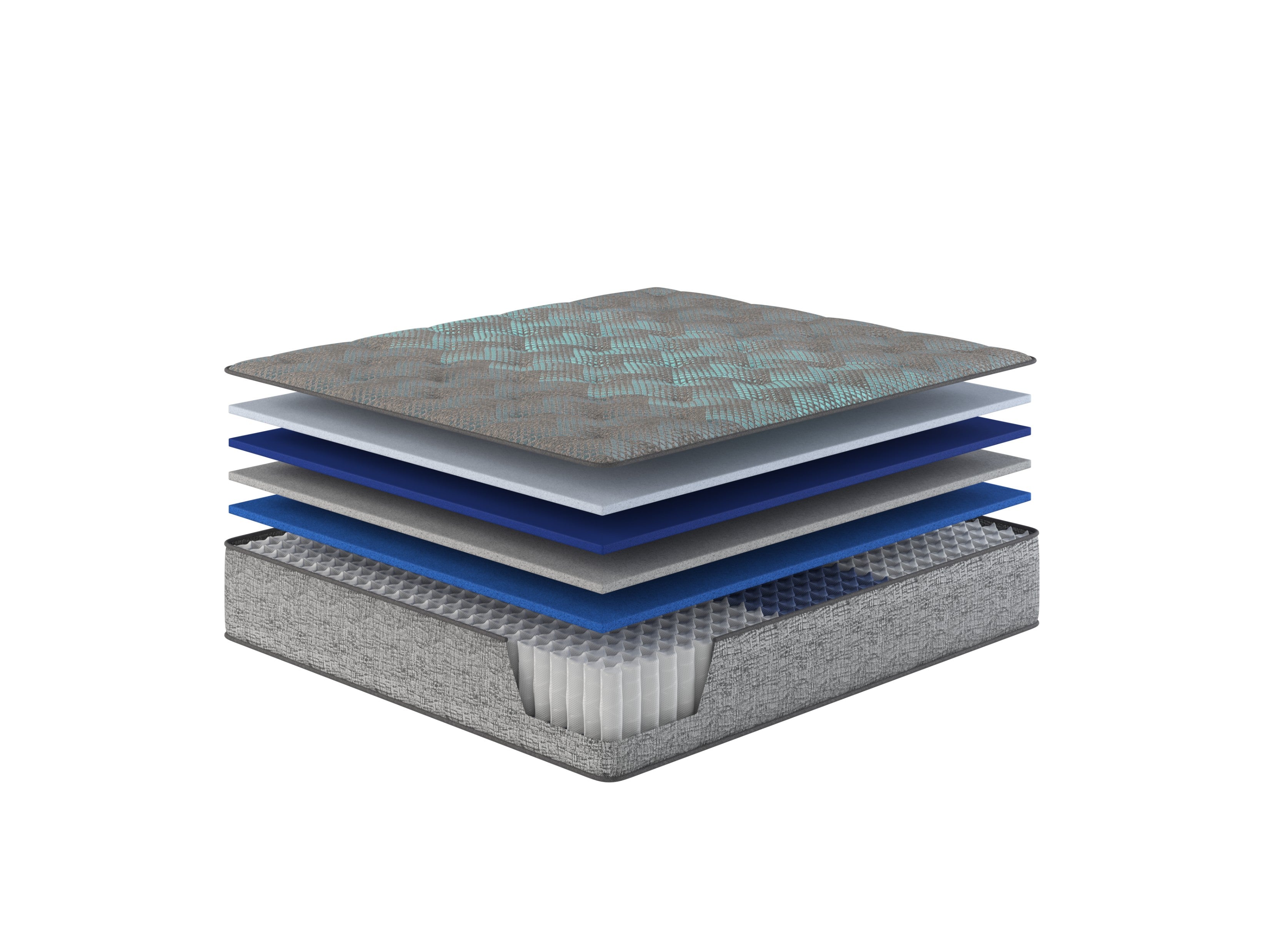 Restonic Comfort Care 12" Hybrid Euro Top Mattress, California King