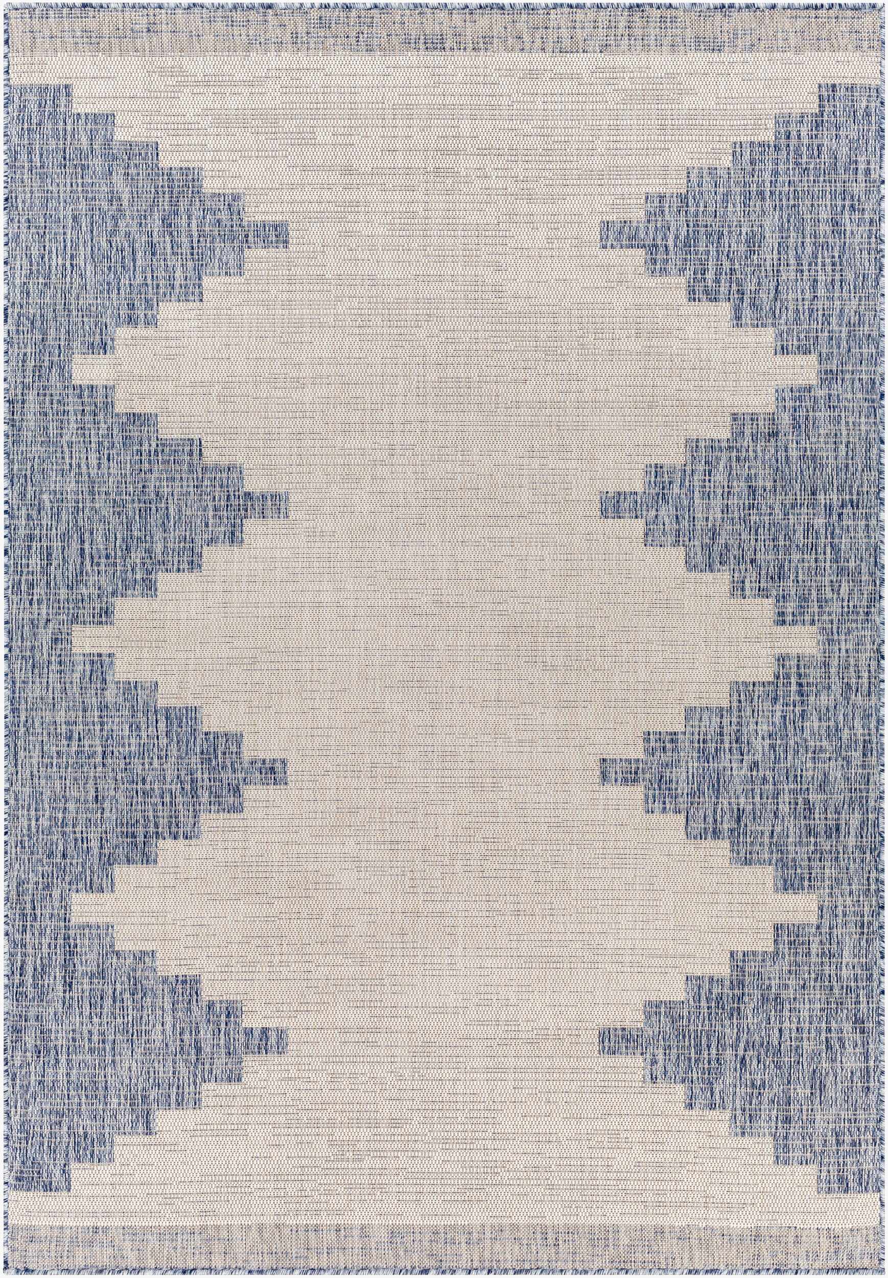Djugun Blue Outdoor Rug - Clearance