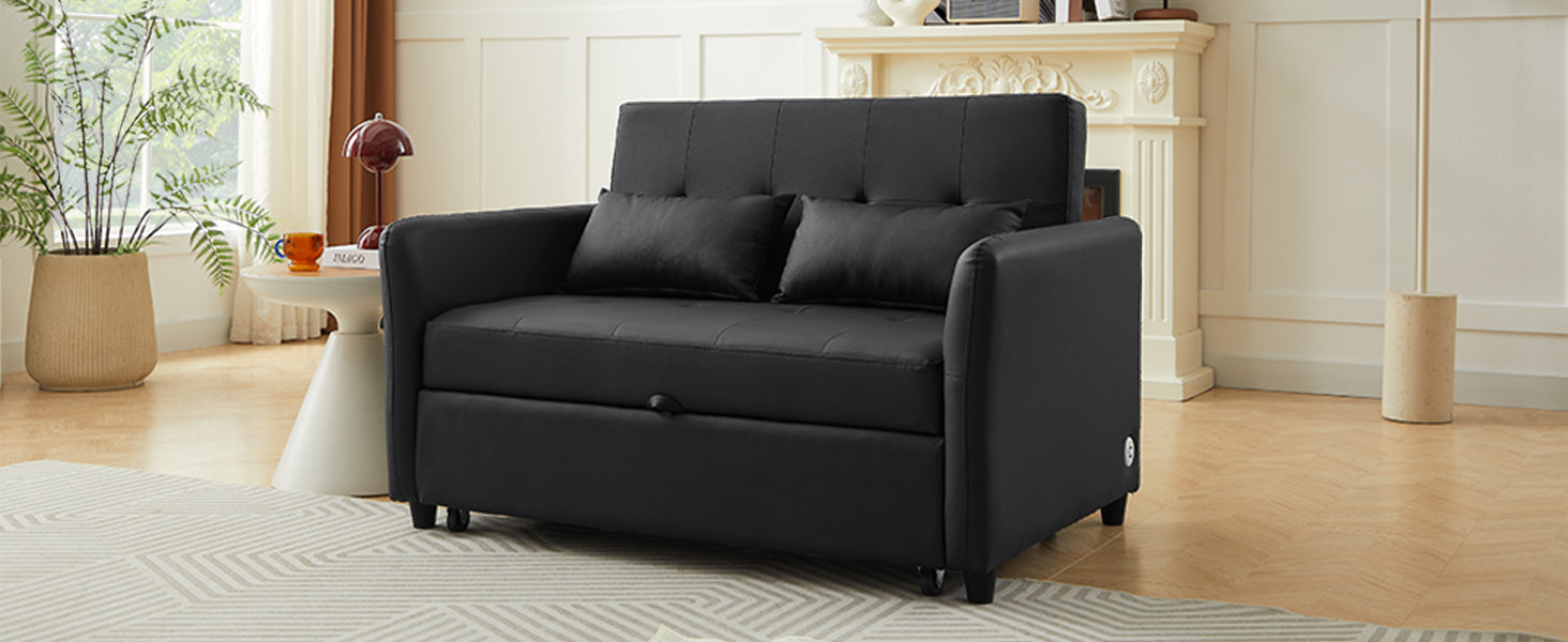 Orisfur 51.57" Convertible Sleeper Bed