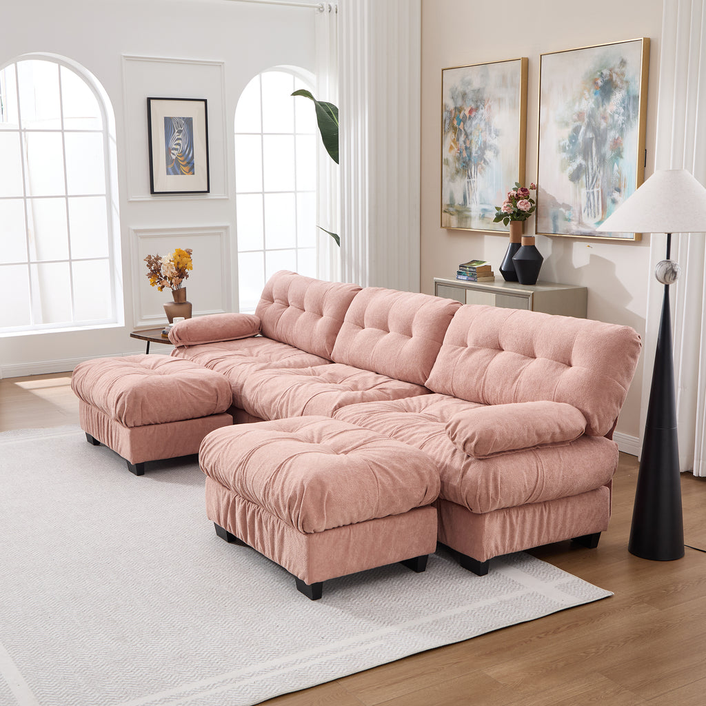 U Shaped Couch Modular Sectional Sofa