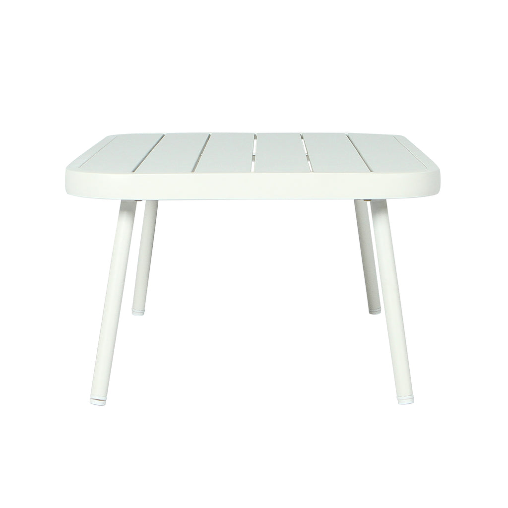 Mariano Steel Loveseat and Table Set