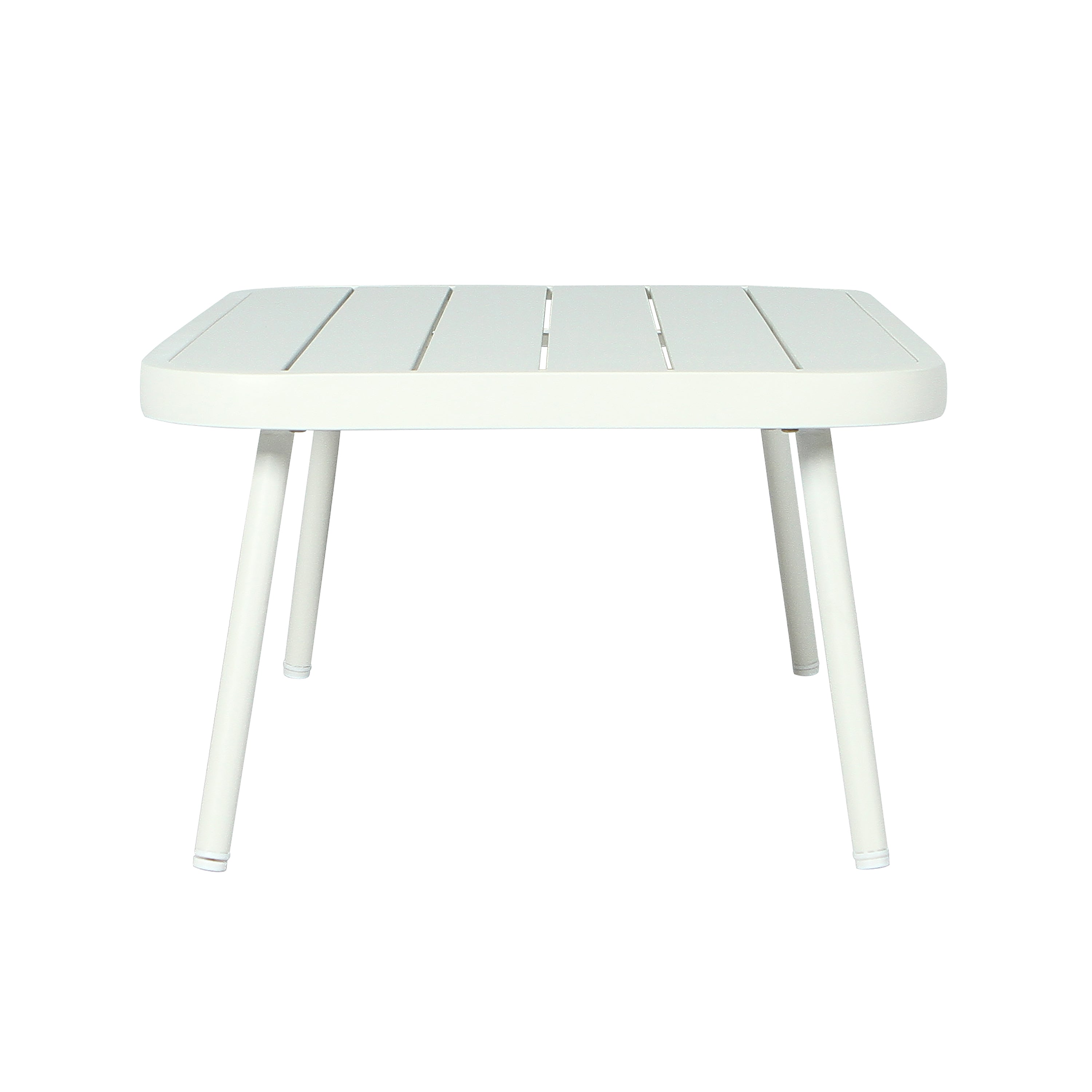 Mariano Steel Loveseat and Table Set
