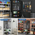 3D Printer Cabinet with Double Layer 3D Printer Filament Storage Rack