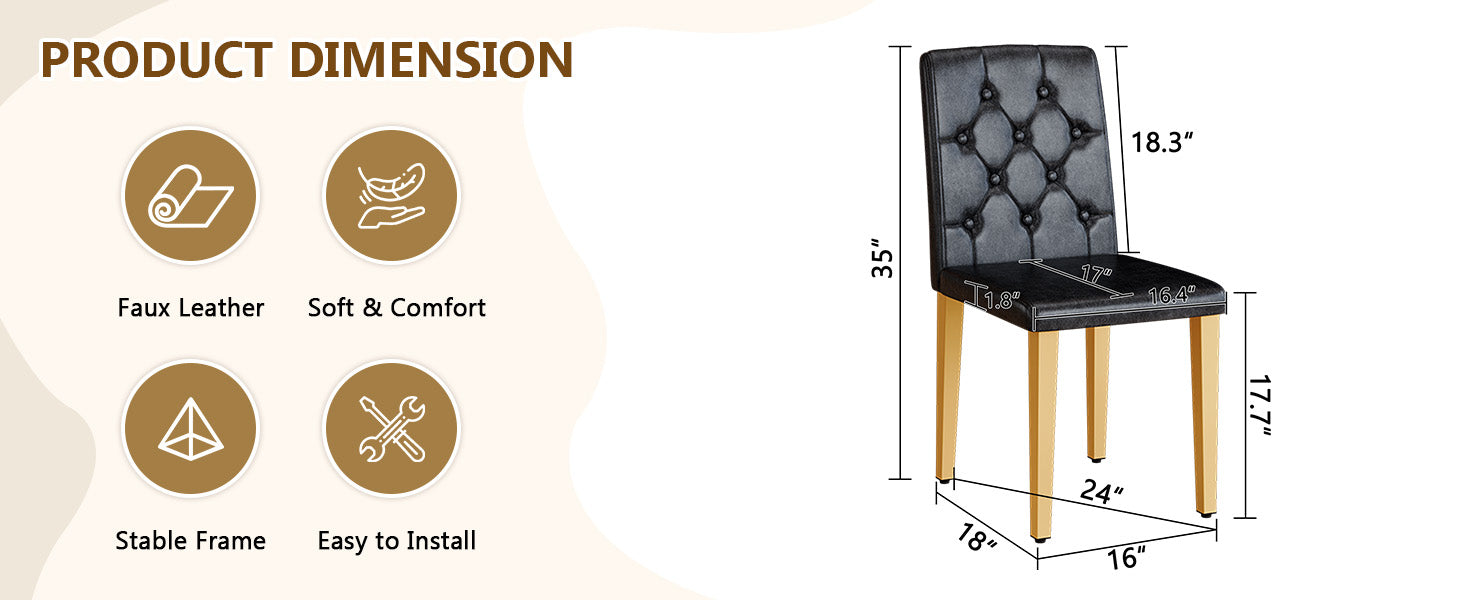 4-Pack Dining Seating