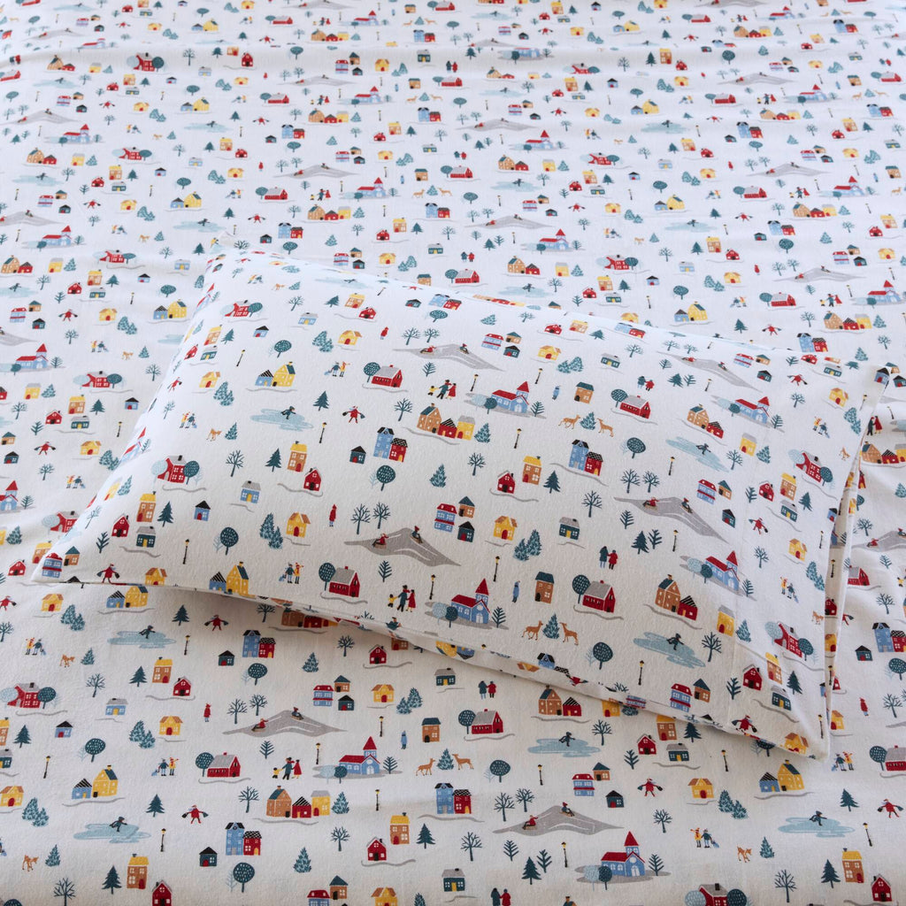 4 PCS King Printed Sheet Set