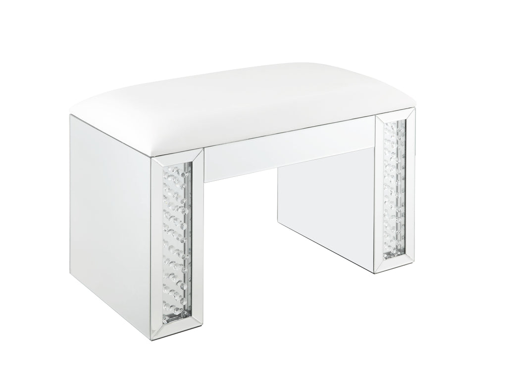 Nysa Rectangular Armless Stool