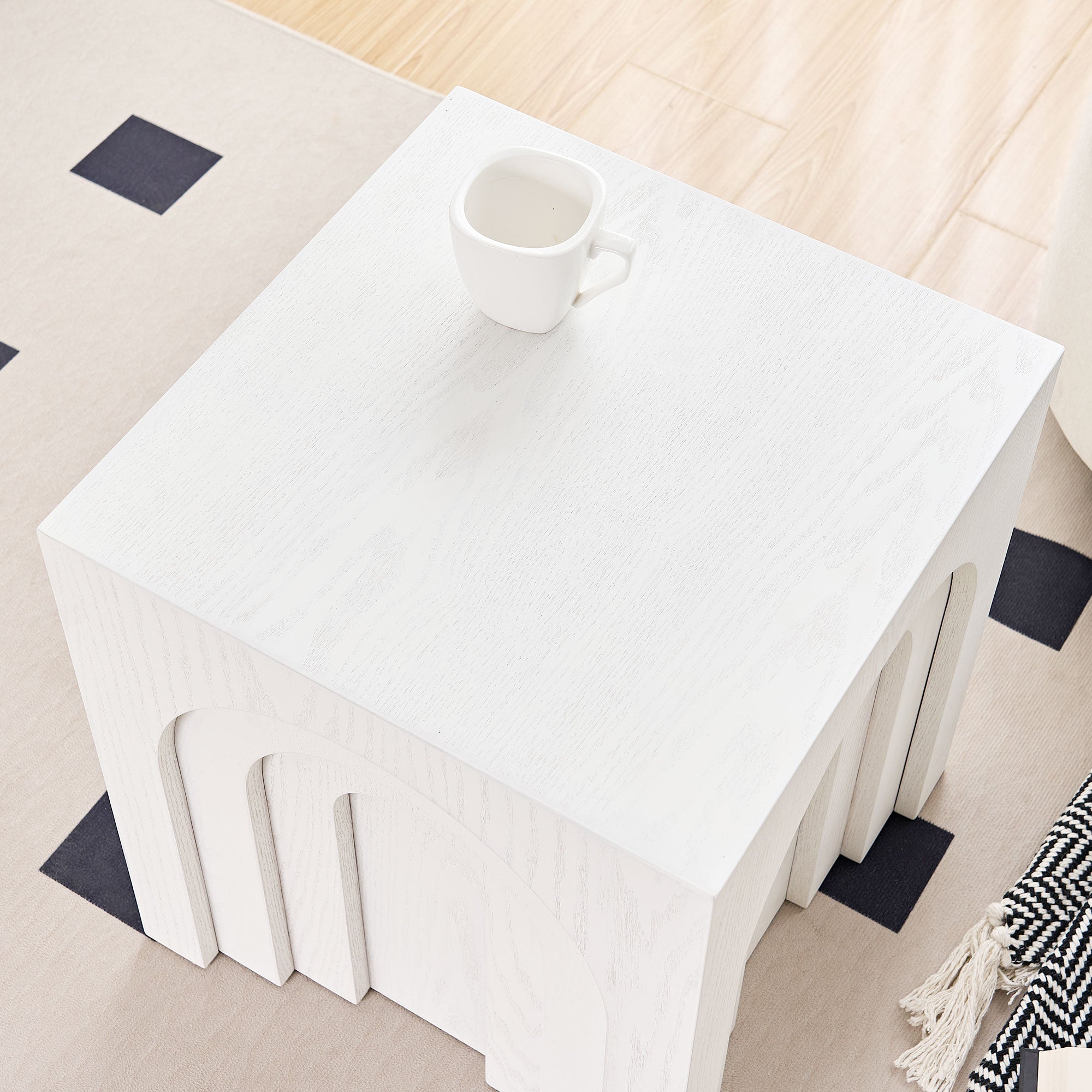 15.74'' Square Side Table