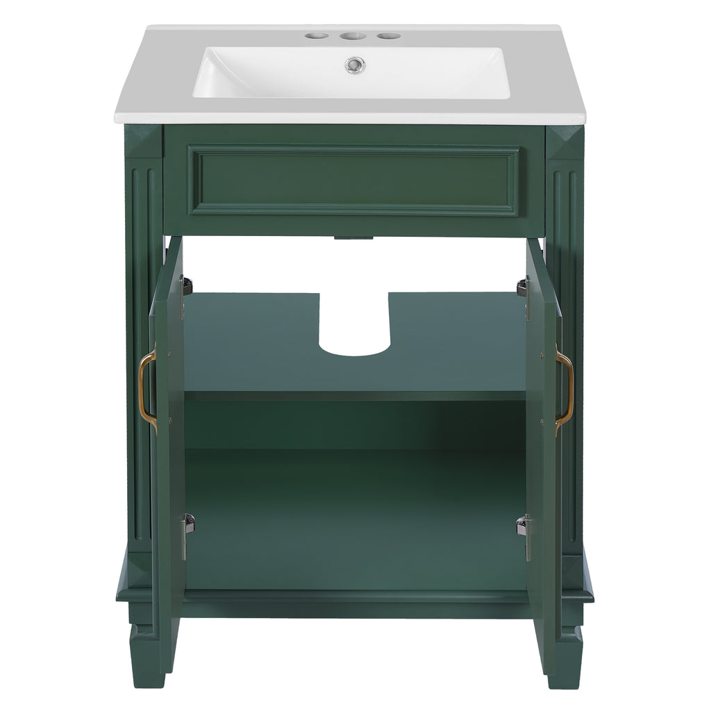 24'' Bathroom Vanity with Top Sink