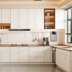 White Shaker Solid Wood Wall Cabinet with Soft-Close Doors