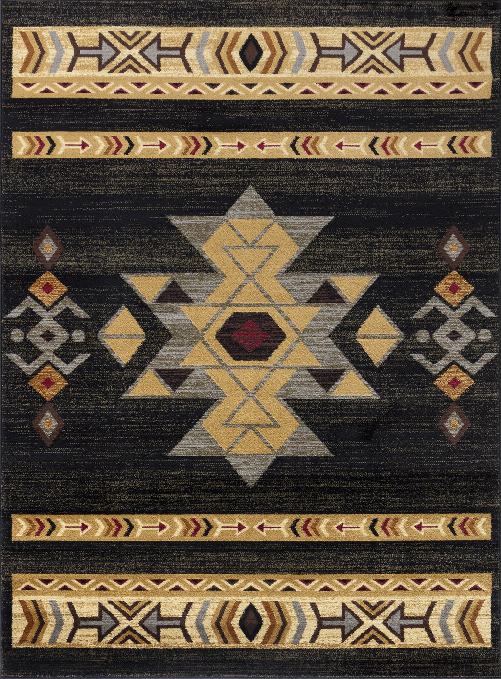 Tribes GC_YLS4004 Southwest-Inspired Area Rug