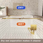 Frameless Shower Door 56-60" W x 60" H