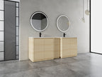 84-Inch Freestanding Bathroom Vanity with Sink