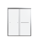 56"-60"W*72" H Semi-Frameless Double Sliding Shower Door