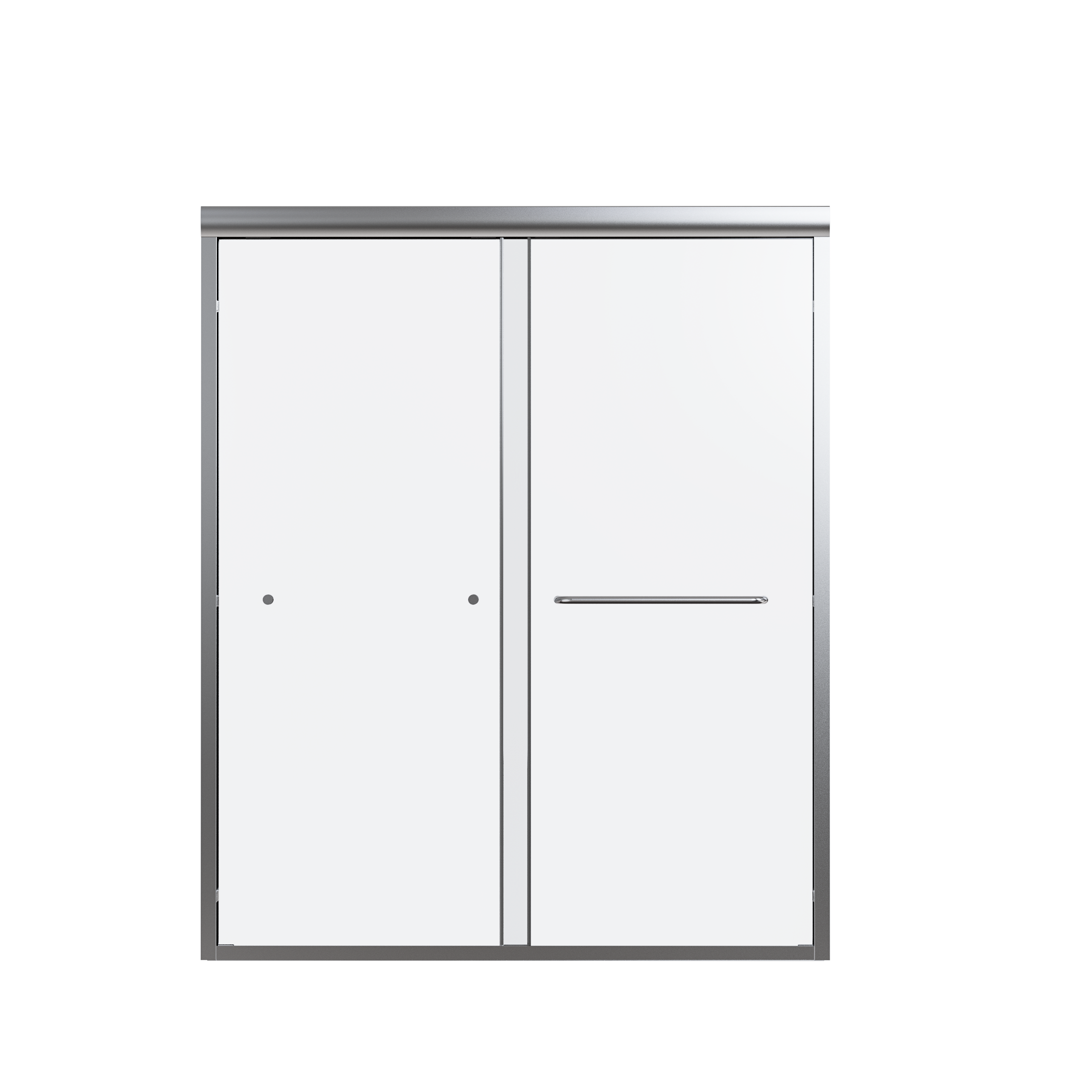 56"-60"W*72" H Semi-Frameless Double Sliding Shower Door