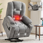 Power Lift Recliner Chair with Massage and Heat