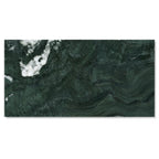 12x24 Green Natural Marble Polished Tile