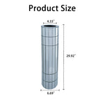 29.92" Tall Mirrored Floor Vase