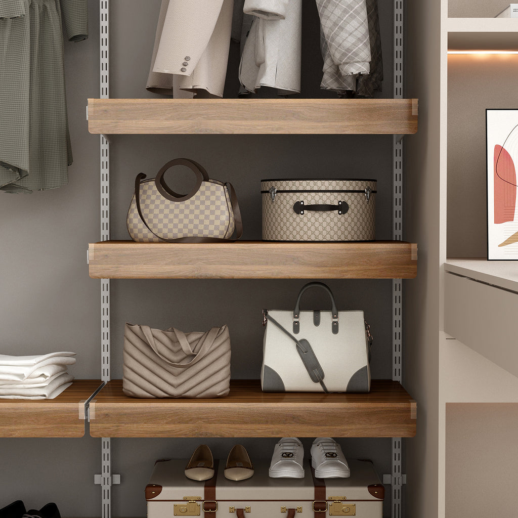 5 Pcs Wire Shelf Covers for Removable Closet & Pantry Shelving