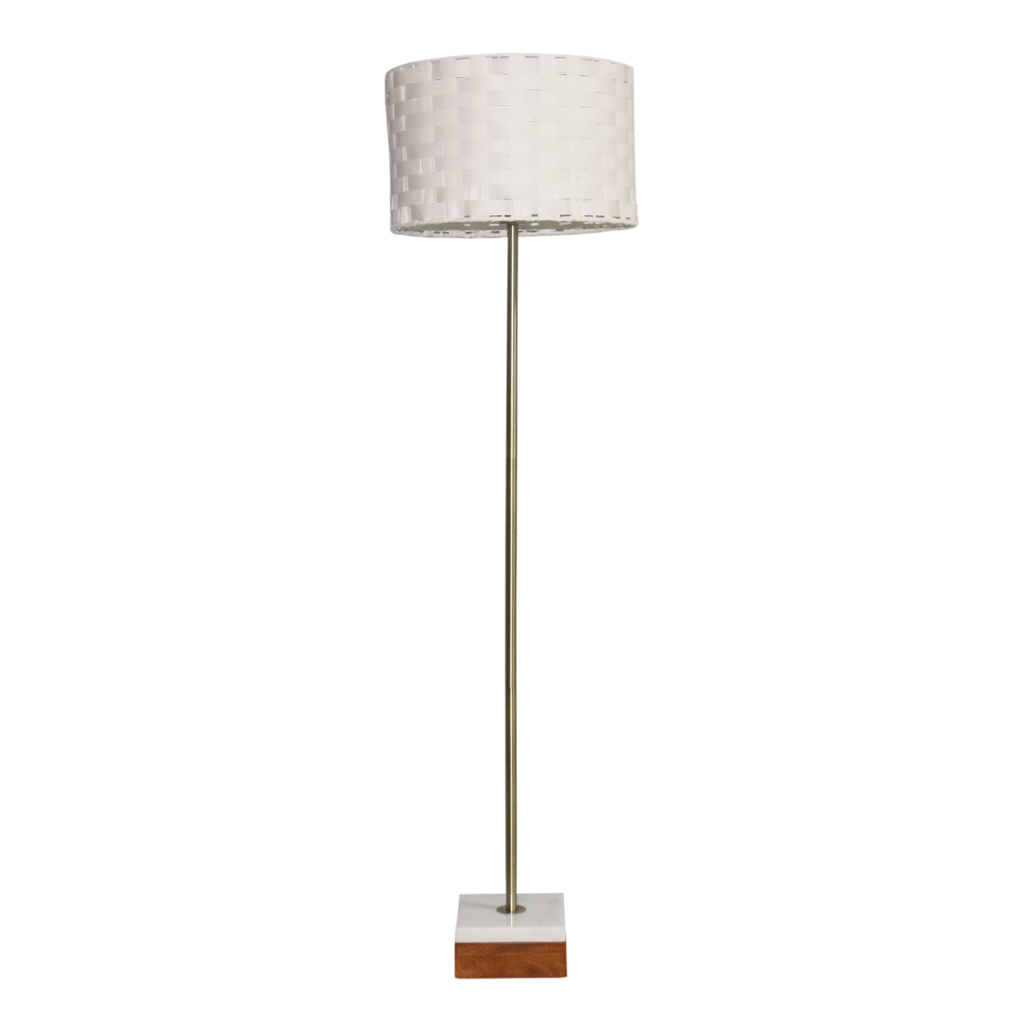 Minimalist Floor Lamp with Neutral Shade