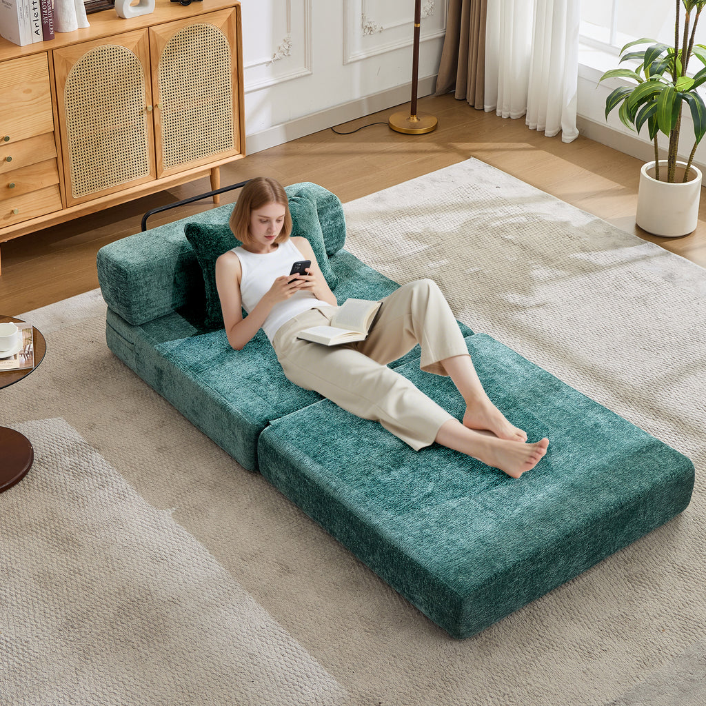 Compression Sofa - Convertible Floor Sofa Bed