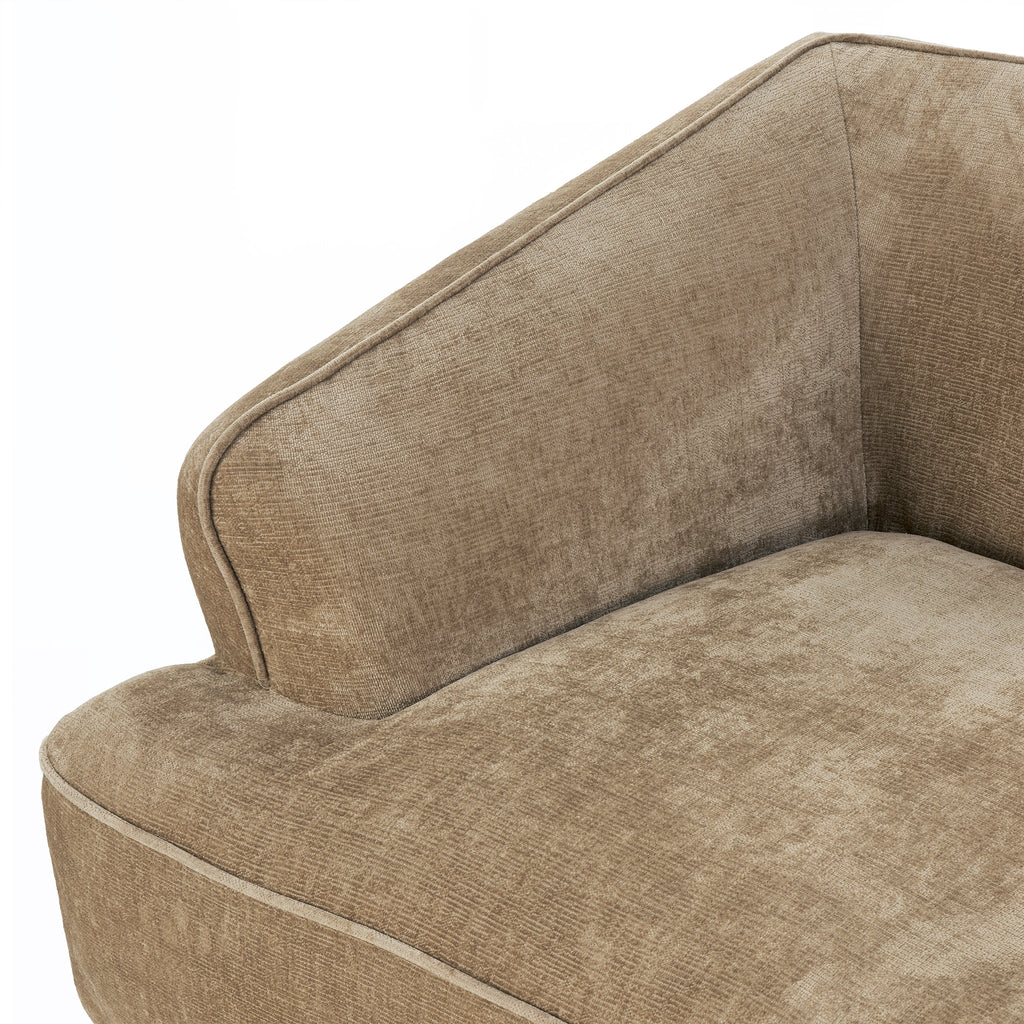 122" Modern L-Shaped Sectional Sofa with Chaise Lounge