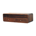 Solid Wood Floating Console Table