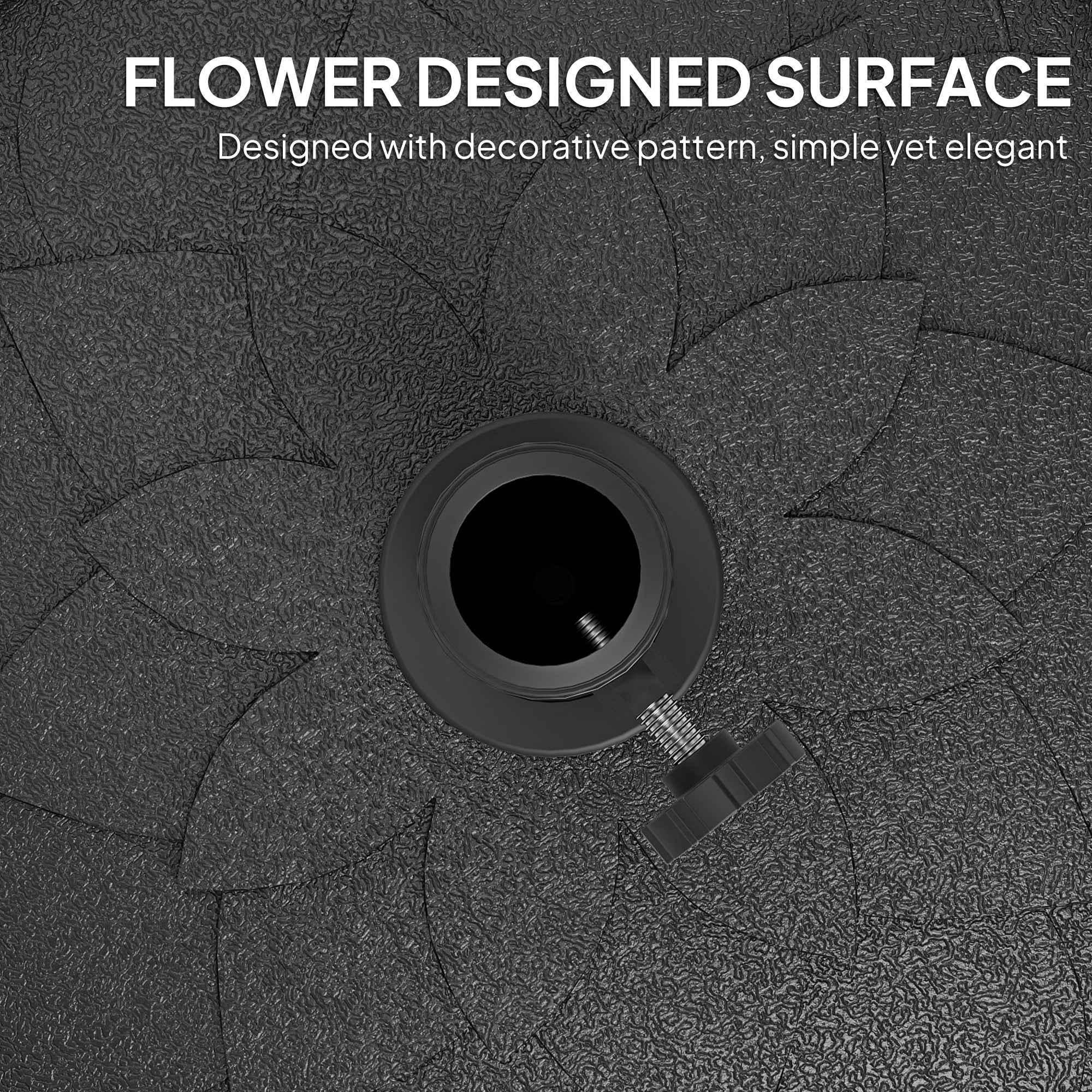 Elegant Design Resin Outdoor Umbrella Stand Base