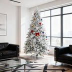 Festive Christmas Decor Artificial Flocked Christmas Tree