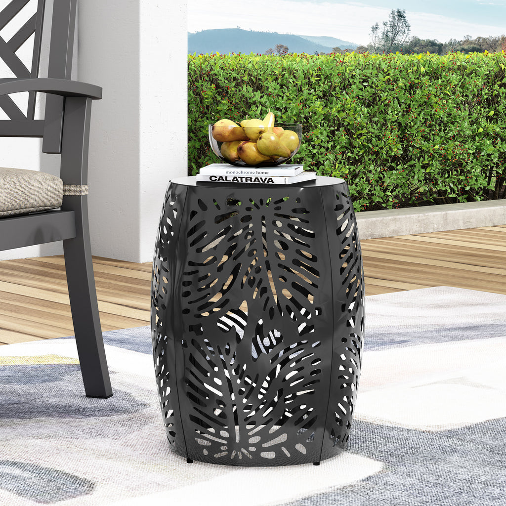 Metal End Table - Large
