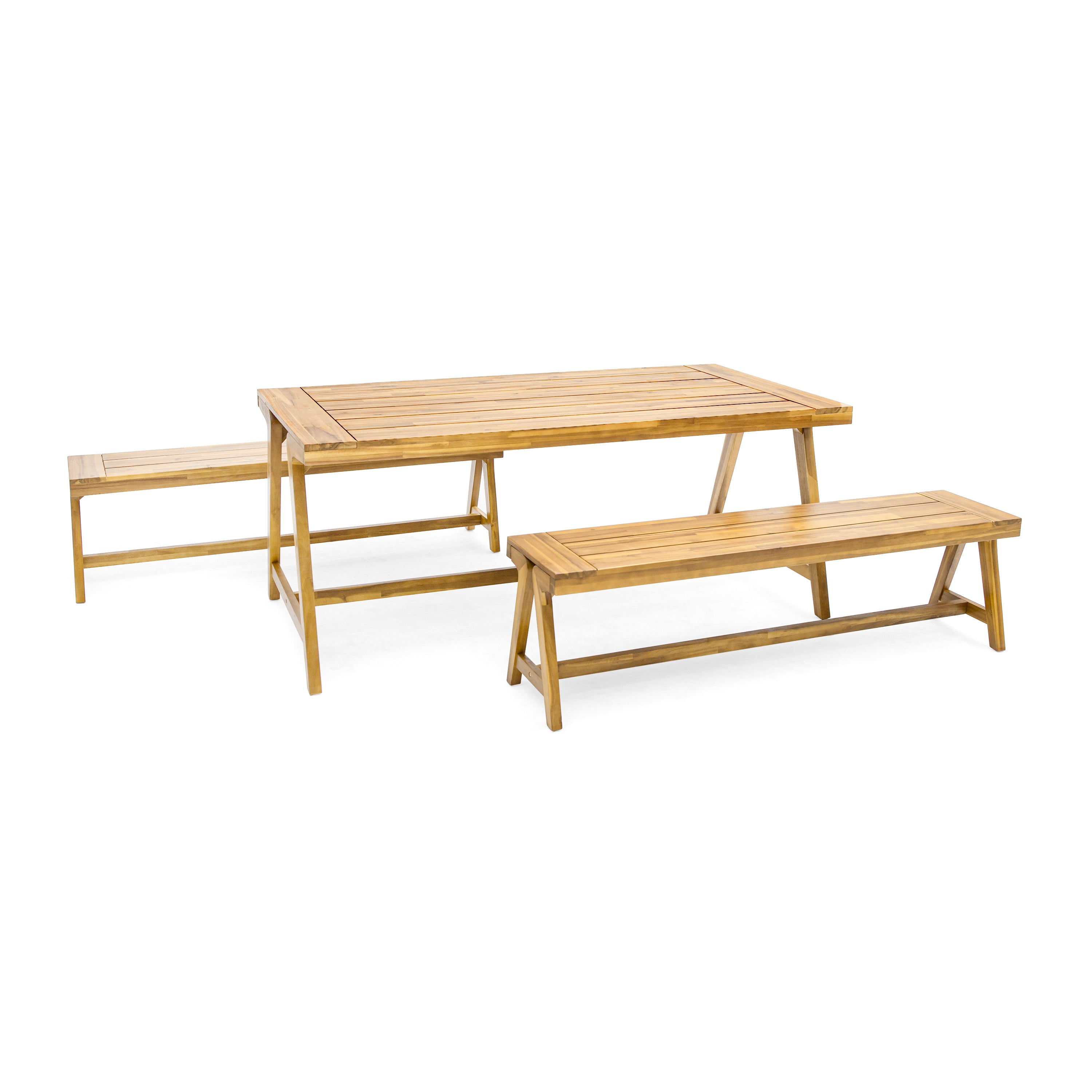 Outdoor 3-Piece Picnic Table Set