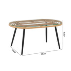 Pine 4-Piece Conversation Set