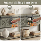 46" Modern Farmhouse Entryway Table