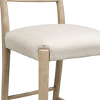 Ladder Back Bar Stool with Ladder Back (Set of 2)