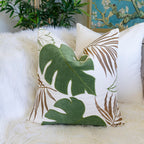 Autumn Vibes Leaf Accent Pillow