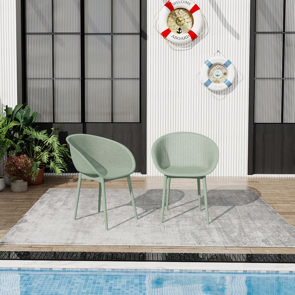 Summer 2-Pack Modern Lounge Chairs