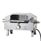 Outdoor Pizza Oven, 13 in Gas Fired Pizza-Maker