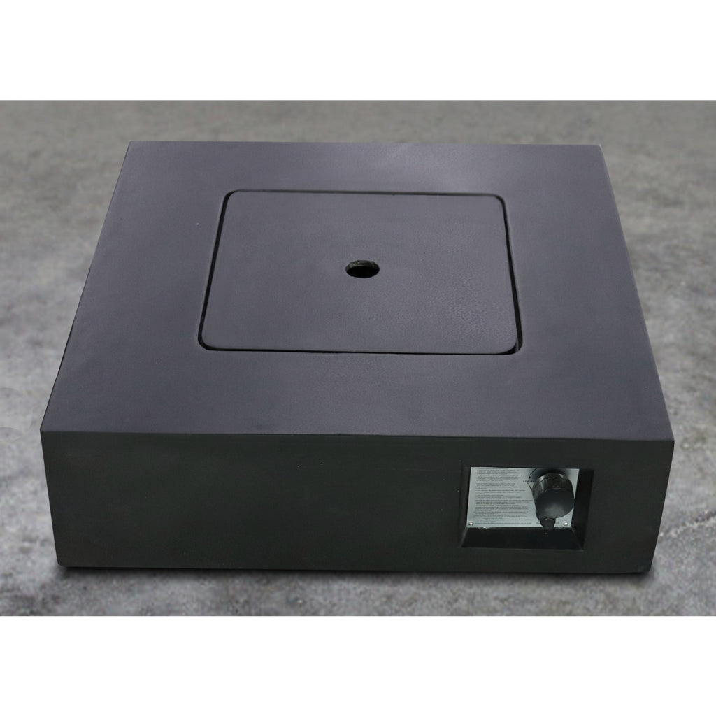 Fiber Reinforced Concrete Propane Gas Fire Pit Table