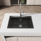 Stainless Steel Kitchen Sink - 27"x19" Single Bowl