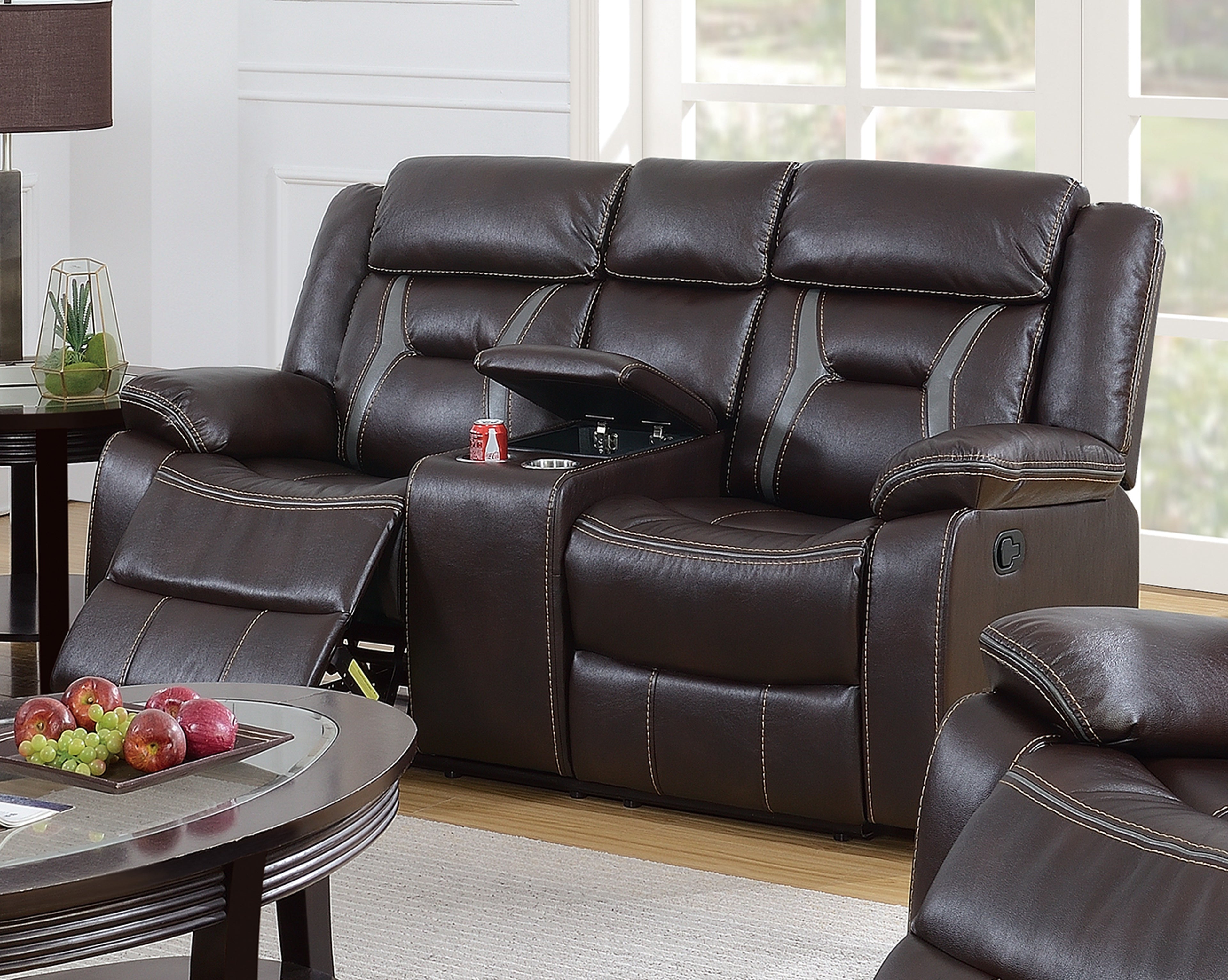 Modern Elegant 3pc Living Room Set